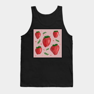 Strawberry Pattern Tank Top